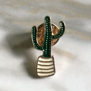 Cute Cactus Enamel Pin